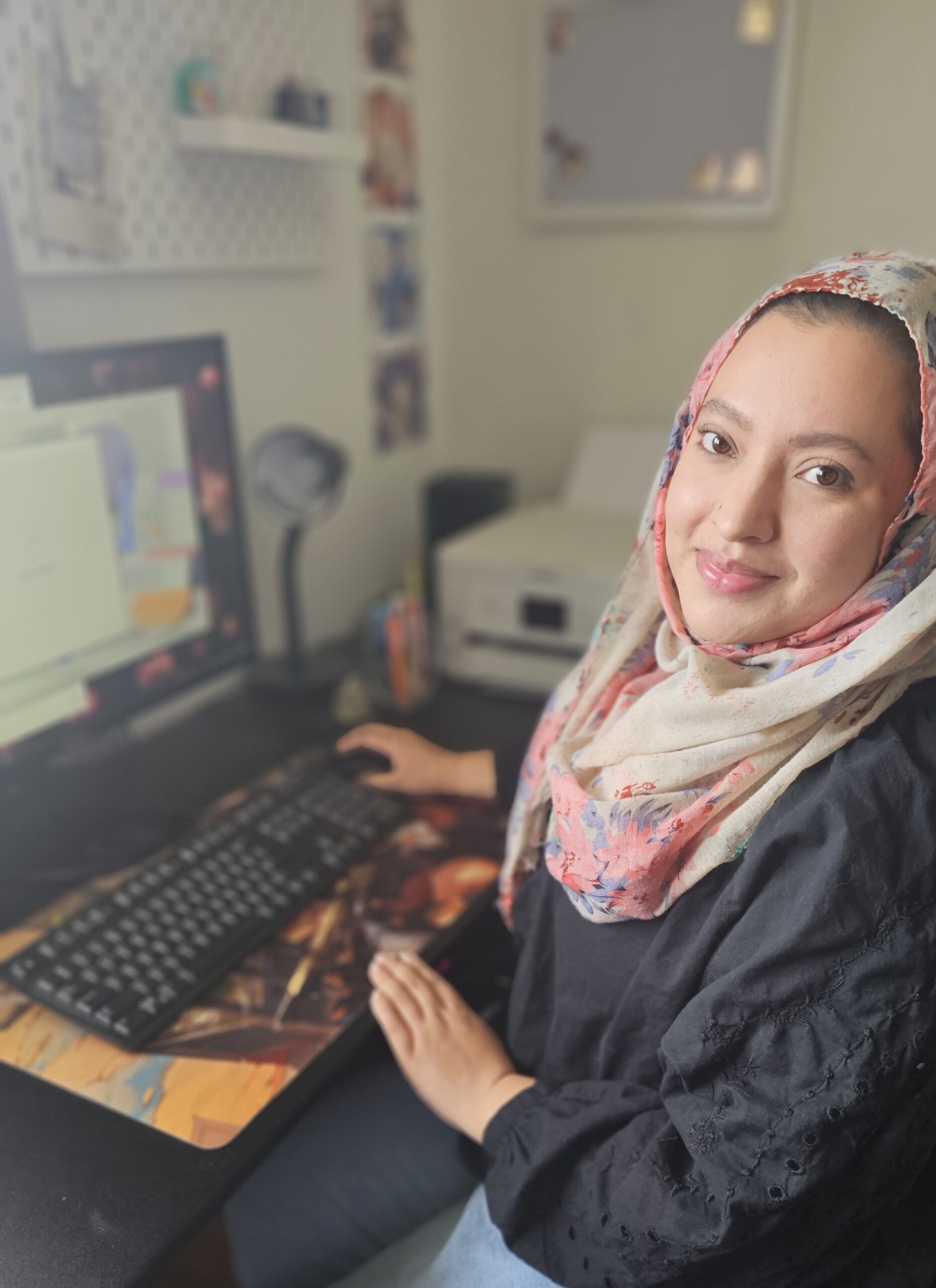 Safia Hassan étudiante en comptabilité au CFP Léonard-De Vinci